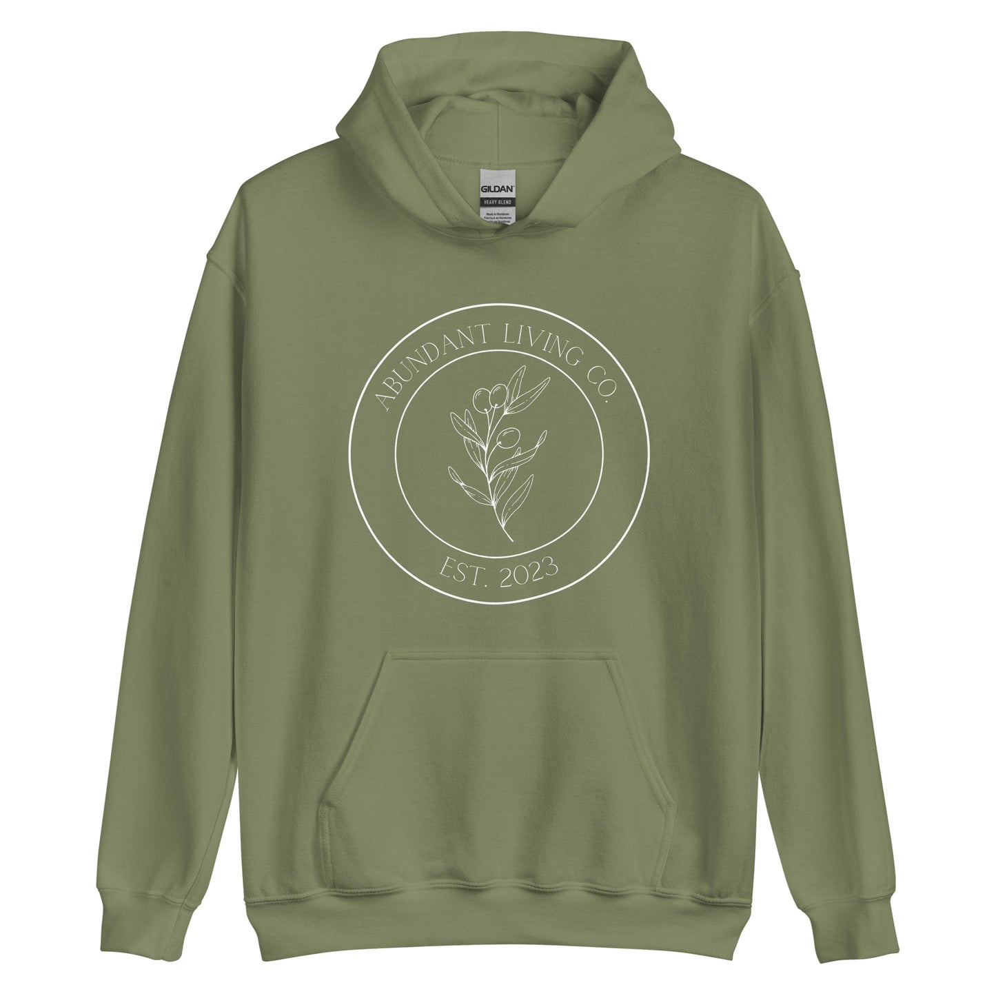 Abundant Living Co. Brand Hoodie