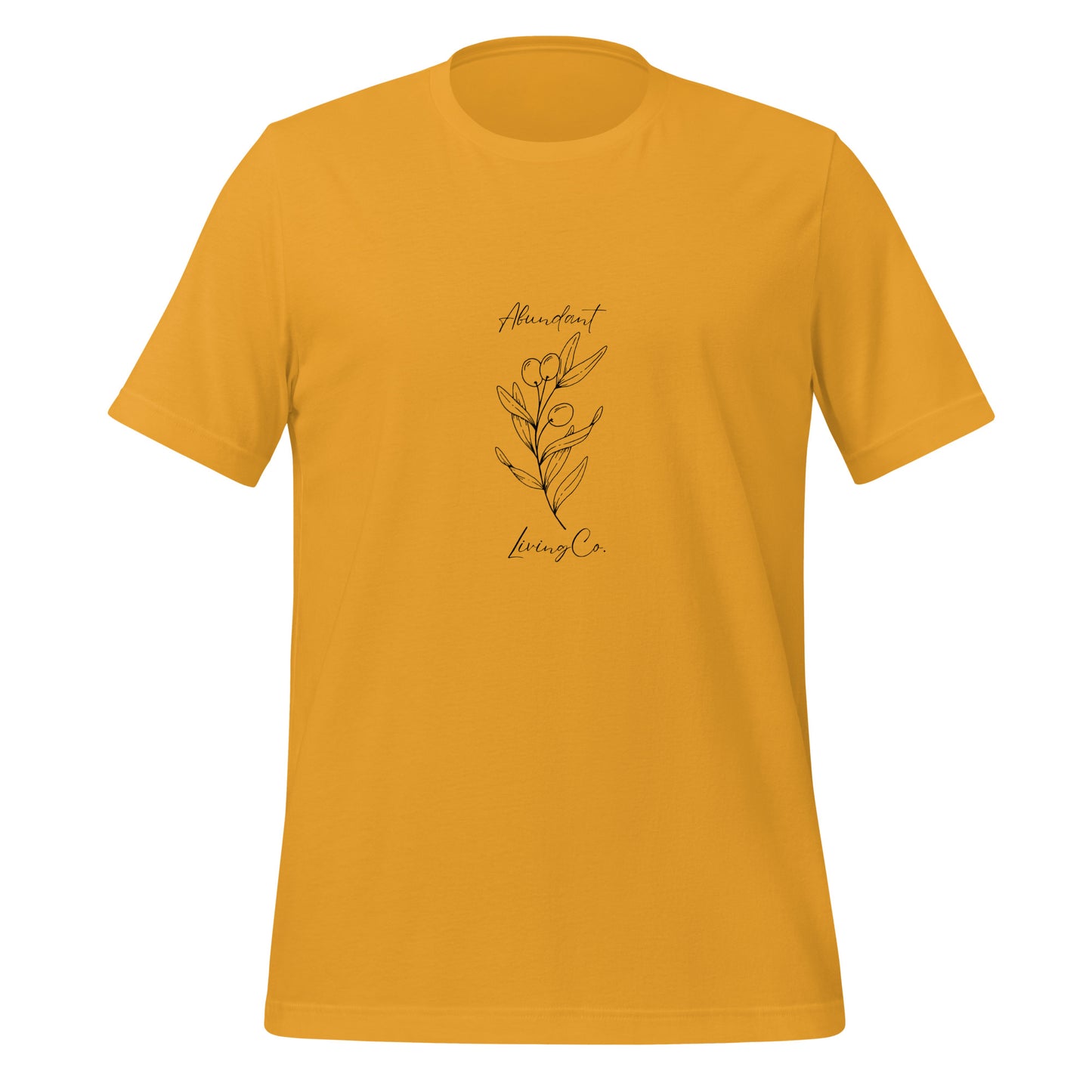 Abundant Living Olive  t-shirt