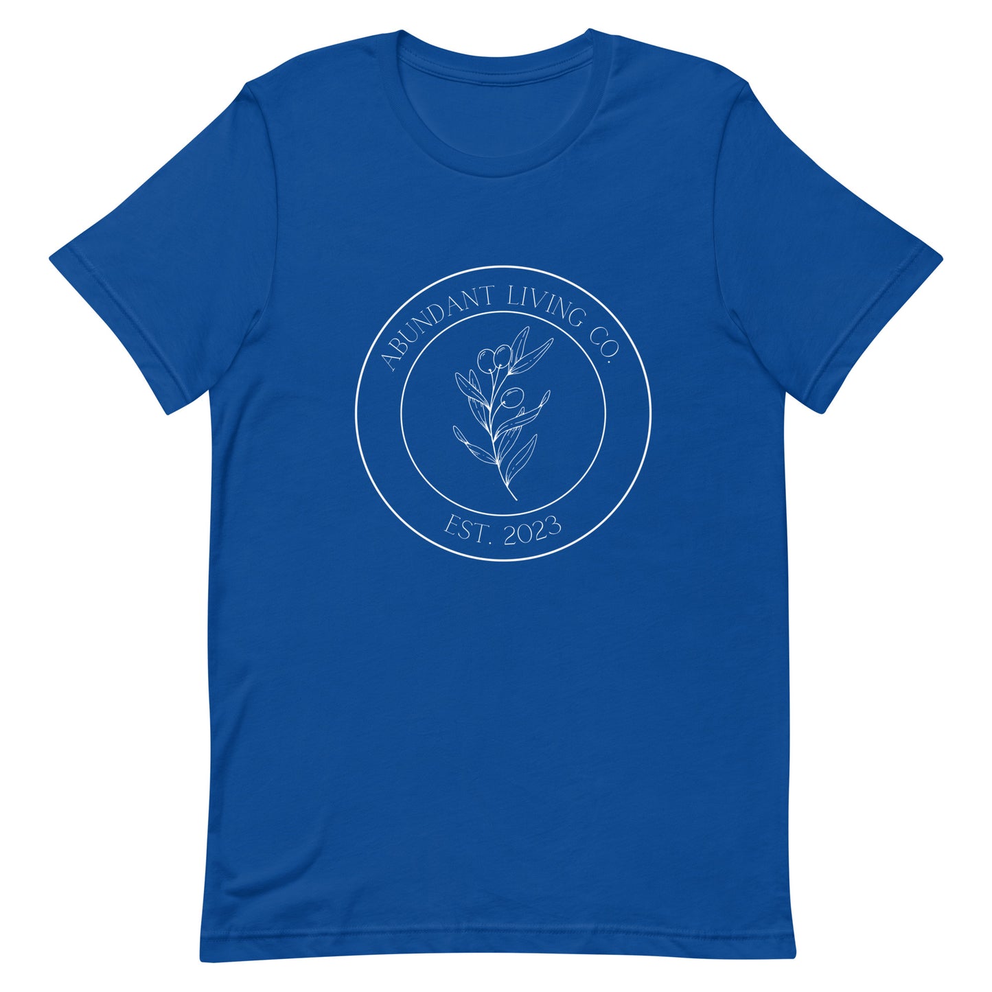 Abundant Living Co. Brand  t-shirt