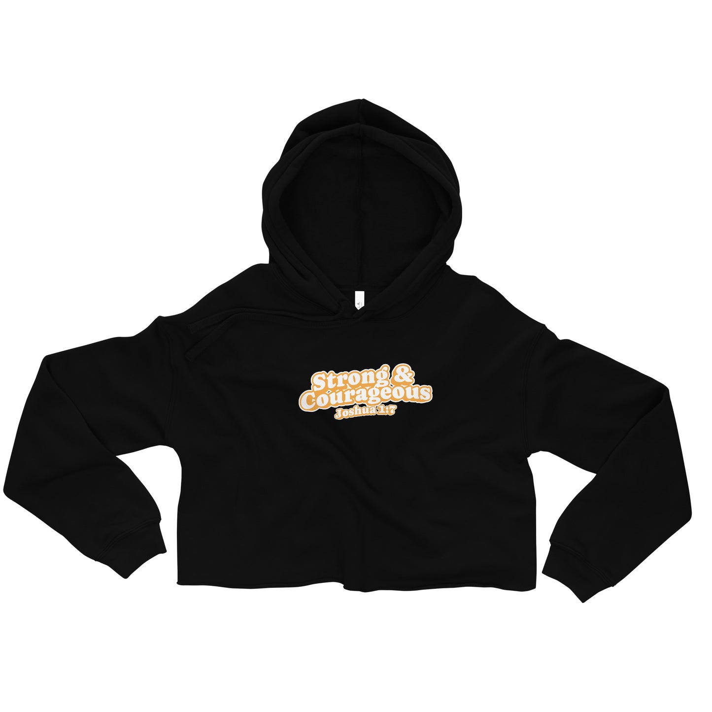 Strong & Courageous Cropped Hoodie